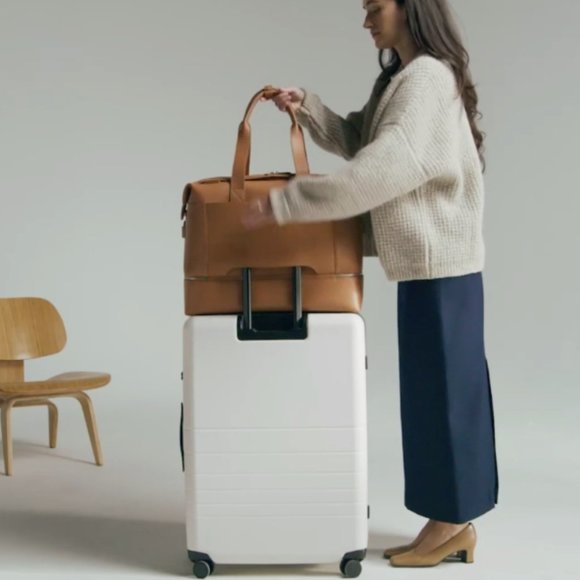 [BNIB] MONOS - Metro Weekender (Carry On Luggage) IVORY - Picture 1 of 9